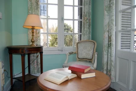 Petit salon de lecture - Château de Nanteuil
